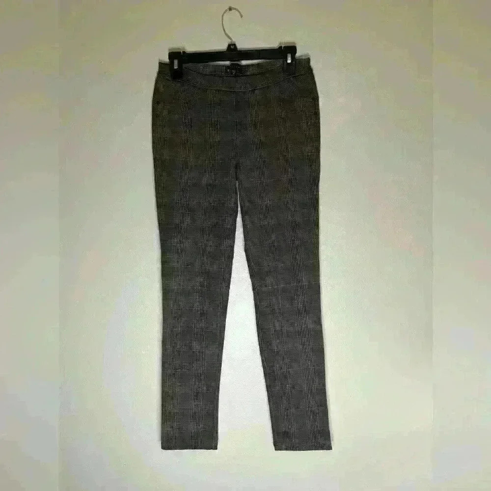 Women’s Sanctuary Business Casual Plaid Leggings Size Medium - Picture 2 of 4